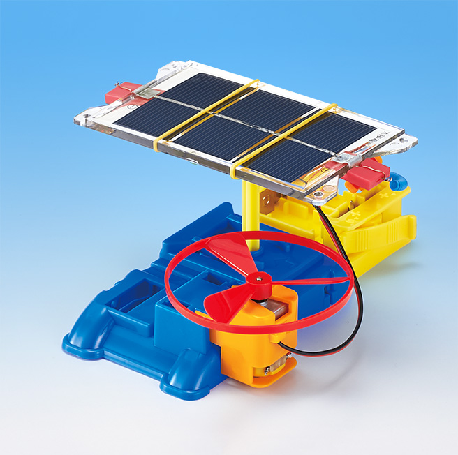 太陽電池で電気を作る
