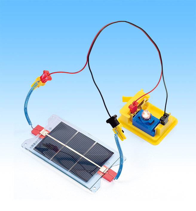 太陽電池（光電池）の実験